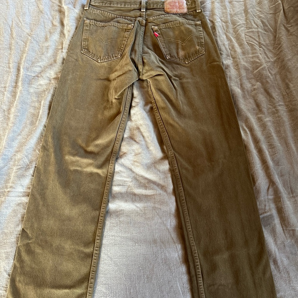 Levi's Men's Olive Jeans